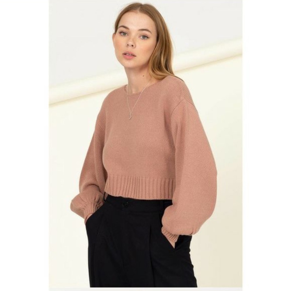 HYFVE Women's Sweater - Mauve